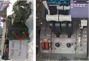 Aircraft fuel cutoff switch